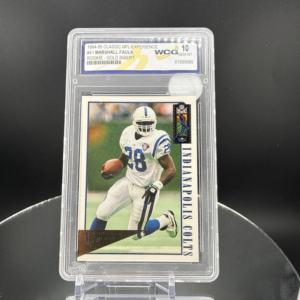1995‎ Classic NFL Experience - Marshall Faulk #41 Gold